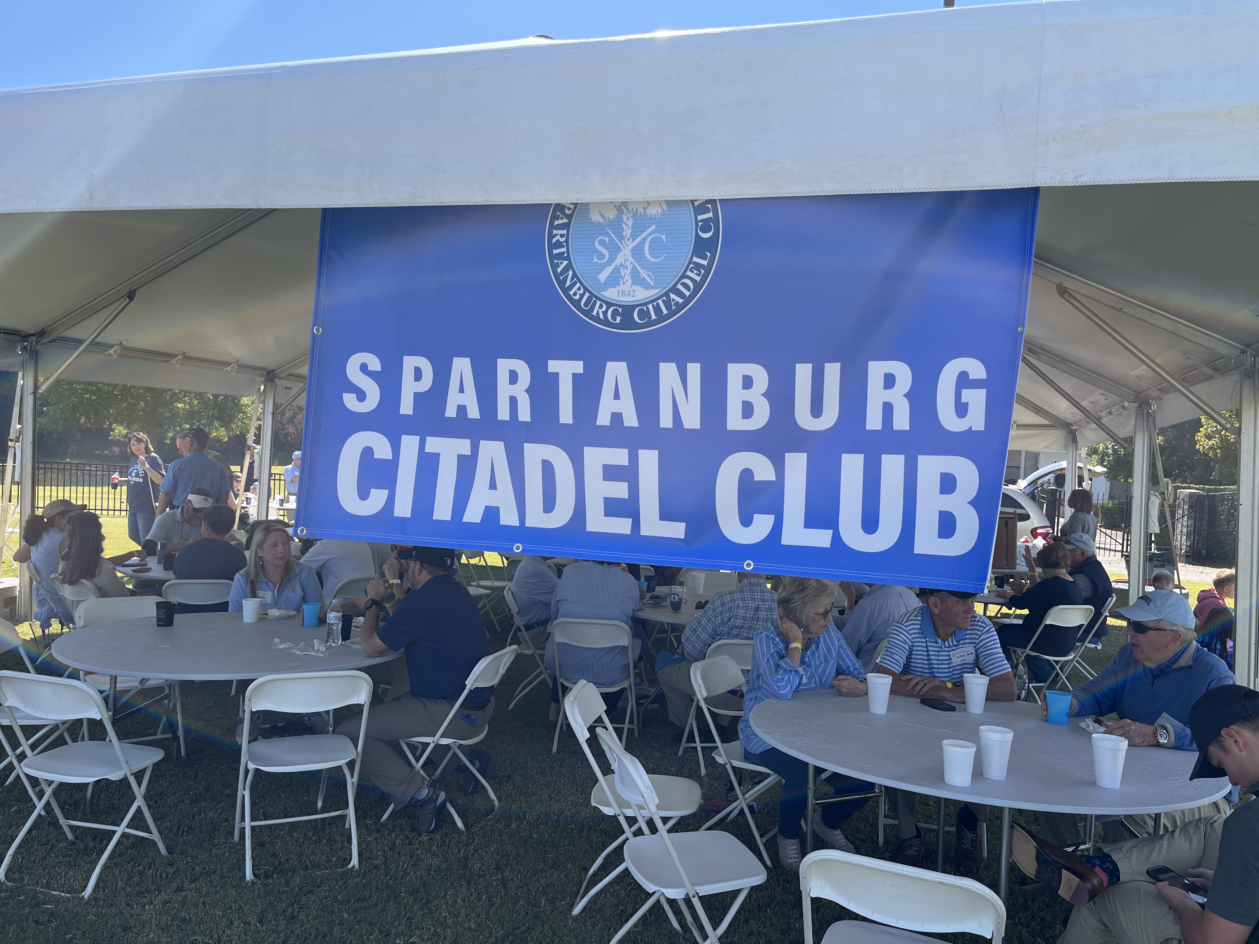 Citadel football tailgate